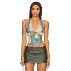 Miaou Mara Corset in Cosmos